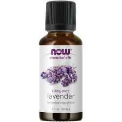 Lavender Essential Oil Pure Natural Balancing Matrix from NOW Foods for Soothing &amp; Dermal Conditioning – 30 ml