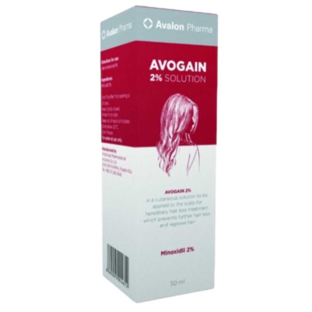 حلول Avogain 2٪ للنساء