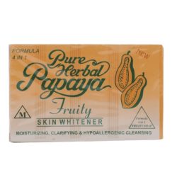 Pure Herbal Papaya Fruity 4-in-1 Skin Moisturizing Soap – 135g
