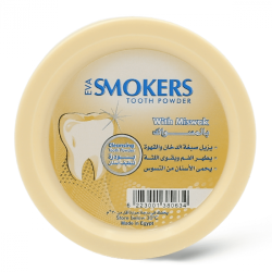 Eva Smokers Tooth Powder with Clove Oil for Stain Removal &amp; Pain Defense – 40g