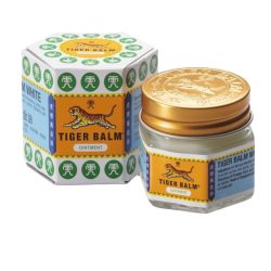 Tiger Balm White Topical Analgesic Ointment for Muscle Pain &amp; Insect Bites – 19g