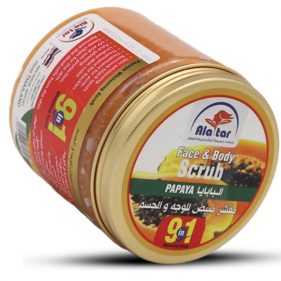 كريم مقشر بالبابايا من العطار 580 مل