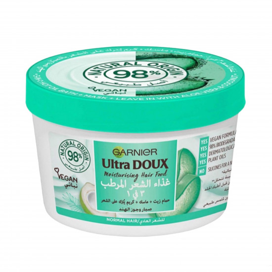 غارنييه ألترا دوكس طعام مرطب للشعر 390 مل