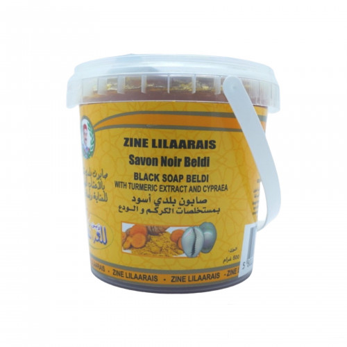 صابون زين ليلاريز الأسود بالكركم 500 مل