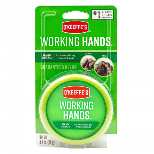 كريم الأيدي العاملة من O'Keeffe ، الأيدي المتشققة شديدة الجفاف ، يخفف ويصلح ، يعزز مستويات الرطوبة ، 76 جم / 2.7 أونصة ، (عبوة من 1)