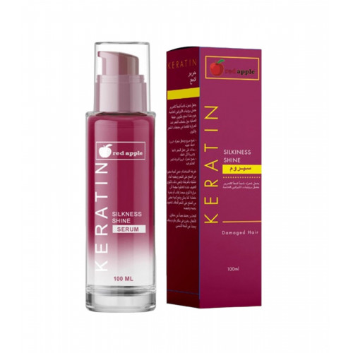 سيروم بالكيراتين لجعل الشعر ذي ملمس حريري ولامع ريد ابل 100مل سيروم بالكيراتين لجعل الشعر ذي ملمس حريري ولامع ريد ابل 100مل