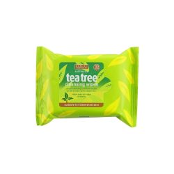 Beauty Formulas Australian Tea Tree Cleansing Wipes – 30 Wipes