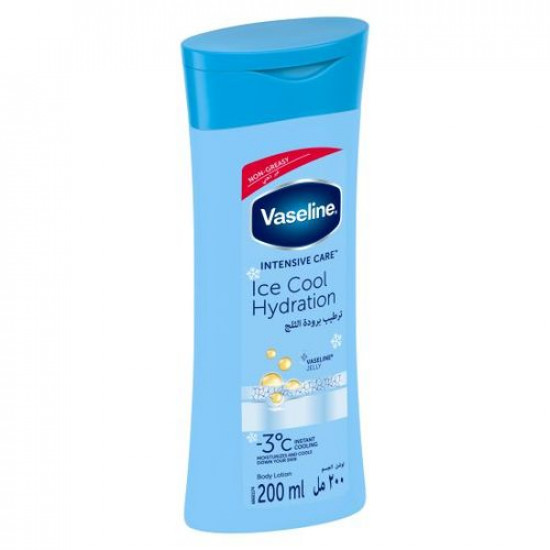 لوشن العناية المركزة للترطيب من فازلين آيس كول – 200 مل لوشن العناية المركزة للترطيب من فازلين آيس كول – 200 مل