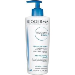 Bioderma Atoderm Ultra-Nourishing Cream for Normal to Dry Sensitive Skin – 500ml
