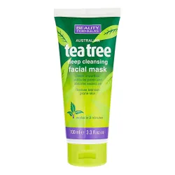 Beauty Formulas Australian Tea Tree Deep Cleansing Facial Mask - 100ml
