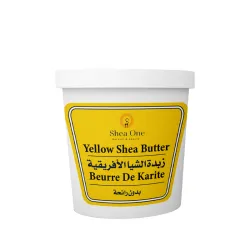 زبدة الشيا الأفريقية الصفراء من Shea One (طبيعية وغير مكررة) - 150 مل