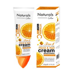 Naturals Cibee Vitamin C Hand &amp; Nail Cream (3-in-1) Brightening &amp; Moisturizing - 120g