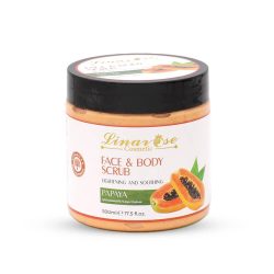 Linarose Face &amp; Body Papaya Scrub - 500ml