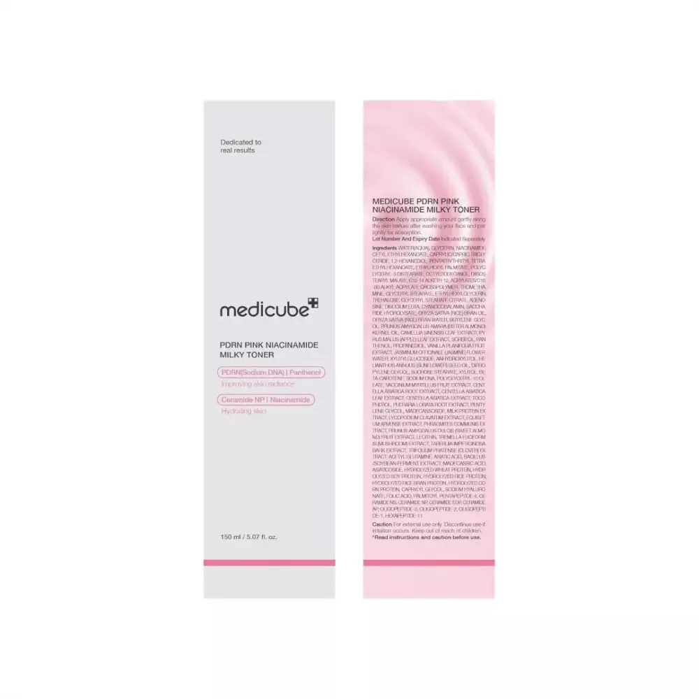 تونر ميديكيوب بي دي آر إن بينك نياسيناميد الحليبي 150 مل