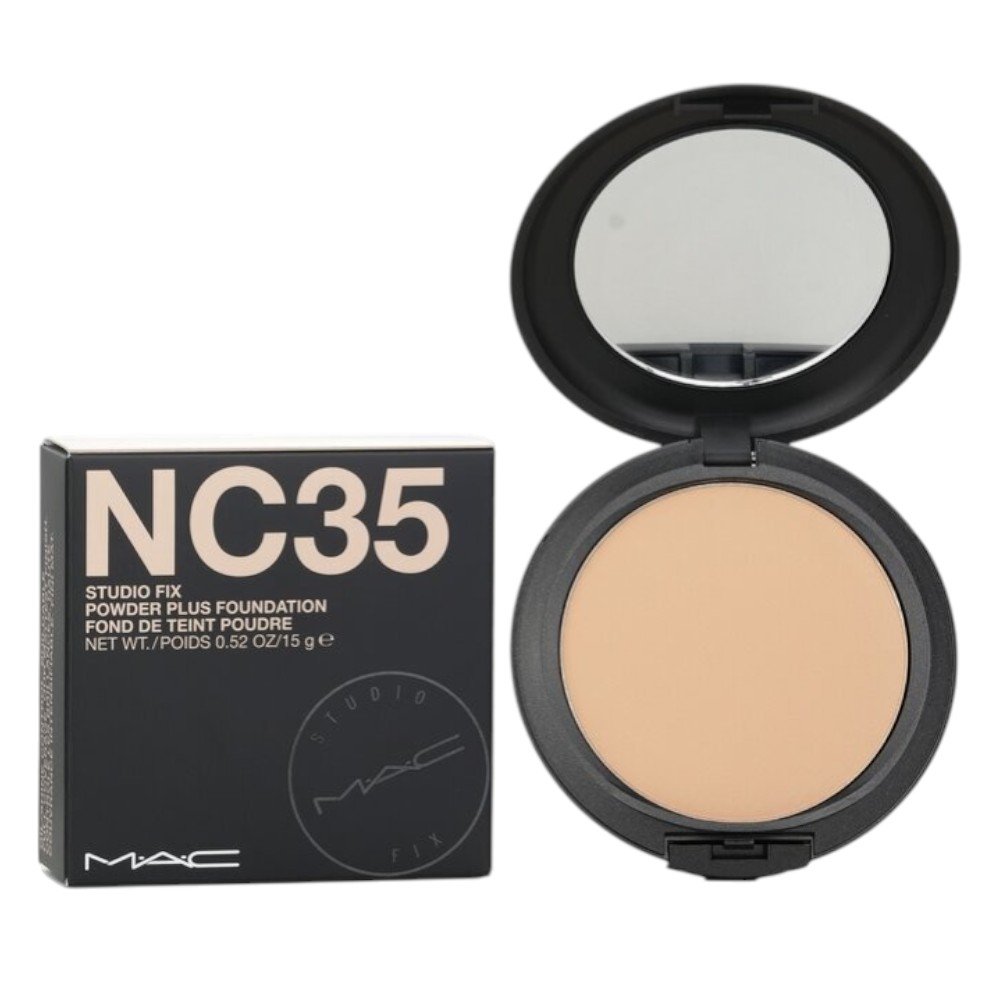 بودرة وأساس ماك ستوديو فيكس - درجة NC35 حجم 15 جم - MAC Cosmetics