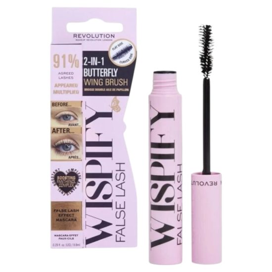 ماسكارا ويسبي فاي Makeup Revolution Wispify فالس لاش من ميك أب ريفلوشن - 8.8 مل
