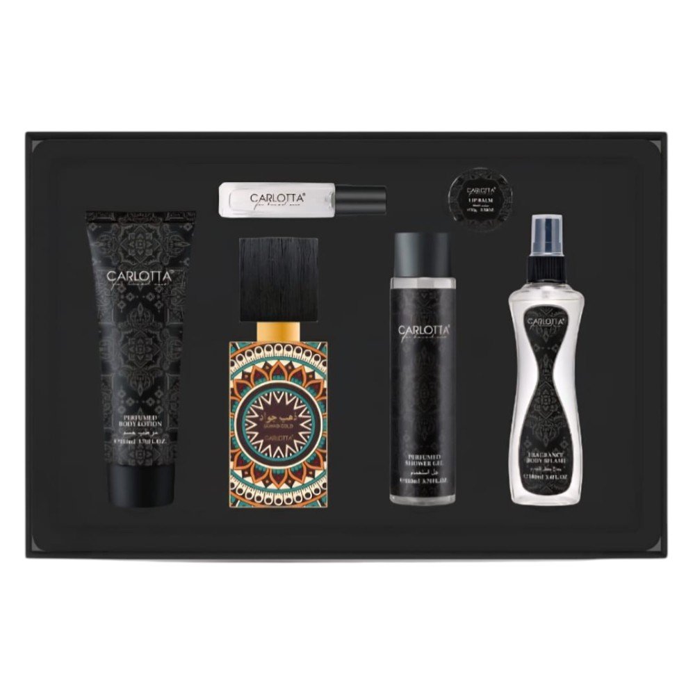 مجموعة هدايا كارلوتا "ذهب جواد" الفاخرة مجموعة هدايا كارلوتا "ذهب جواد" الفاخرة