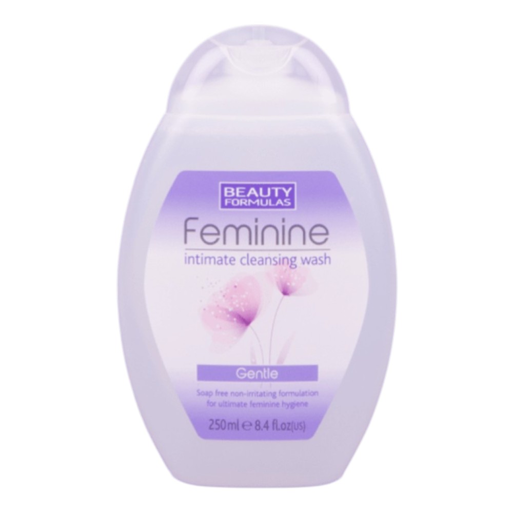 غسول المناطق الحساسة النسائي اللطيف بيوتي فورمولاس - 250 مل غسول المناطق الحساسة النسائي اللطيف بيوتي فورمولاس - 250 مل