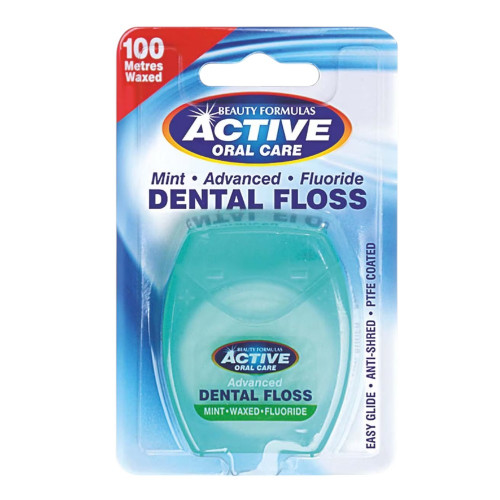 خيط الأسنان المتقدم بالنعناع والفلورايد بيوتي فورمولاس - 100 متر