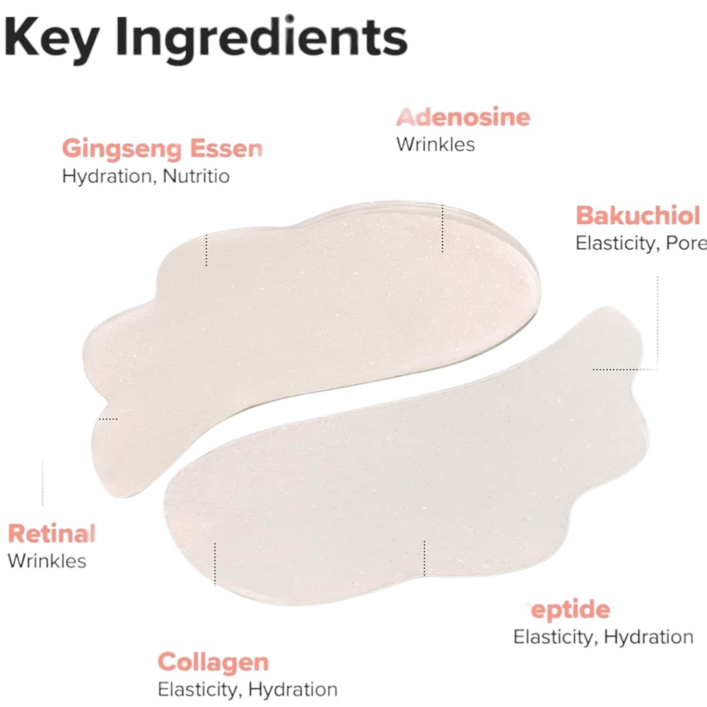 لصقات تحت العين ريفايف - بيوتي أوف جيسون - الجينسنغ والريتينال (93 جم / 60 قطعة)