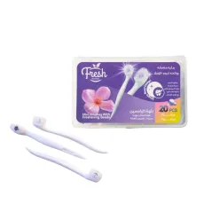 فرشاة أسنان صغيرة مزودة بحبيبات معجون منعشة - نكهة الياسمين (20 قطعة)