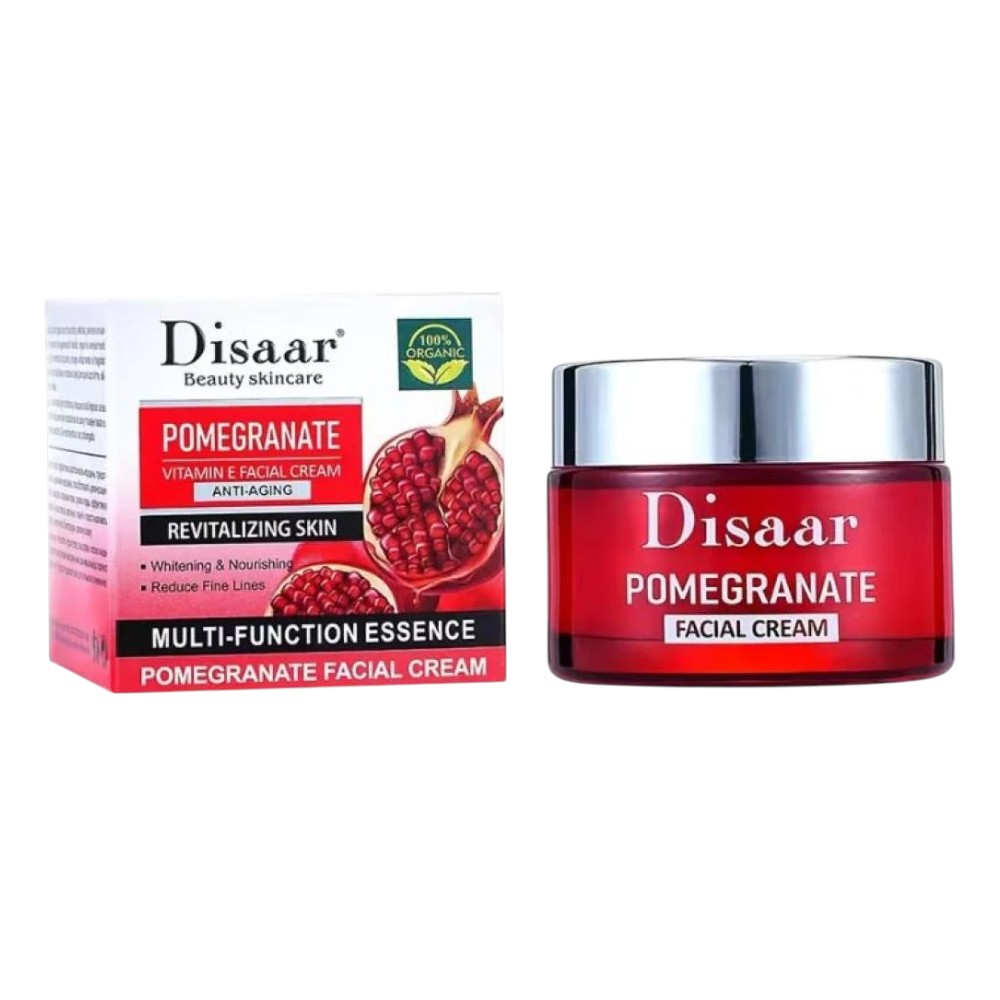 كريم ديسار للوجه بخلاصة الرمان وفيتامين E (مضاد للشيخوخة) - 50 جرام