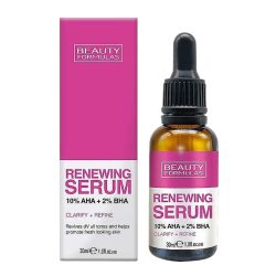 سيروم تجديد البشرة بيوتي فورميلا Beauty Formulas بتركيز 10% AHA + 2% BHA - سعة 30 مل