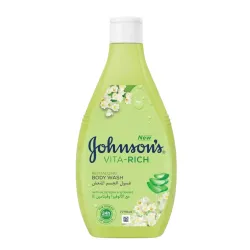 Johnson’s Vita-Rich Revitalizing Body Wash with Aloe Vera &amp; Vitamin E for Radiant Skin - 250ml