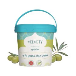 Velvety Moroccan Bath Soap with Olive Oil &amp; Shea Butter - 1000g