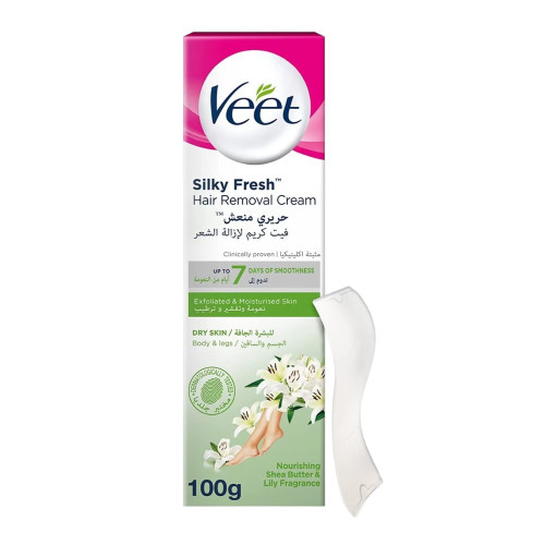 كريم فيت Veet لإزالة الشعر للبشرة الحساسة - 100 جرام