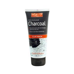 Beauty Formulas Activated Charcoal Clay Mask - 100ml