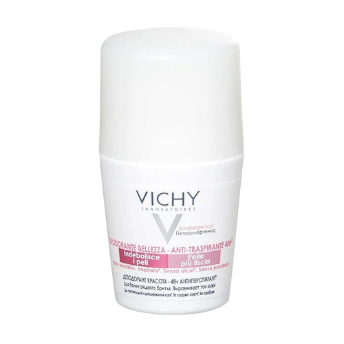 فيشي بيوتي ديو رول أون Vichy مضاد للتعرق لتجميل الإبطين 48 ساعة – 50 مل
