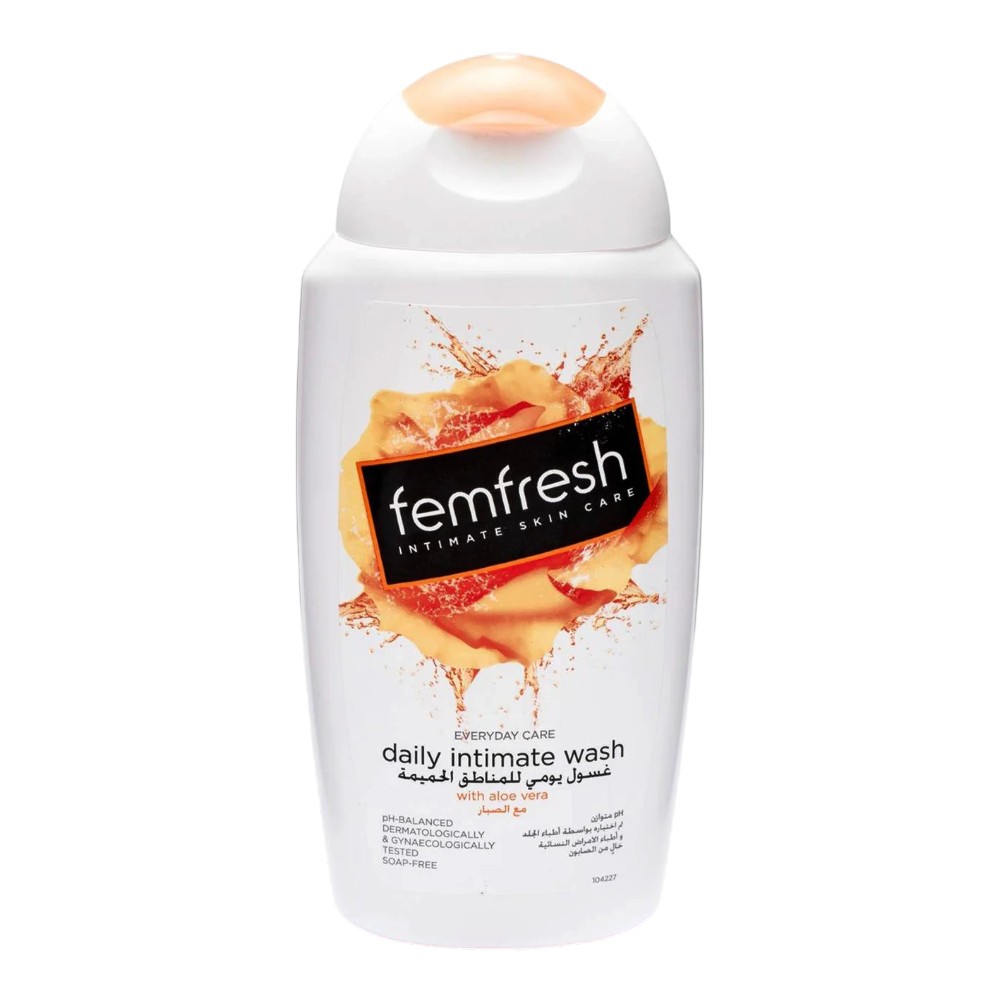 غسول فيم فريش Femfresh اليومي للمناطق الحميمة بالصبار – 250 مل