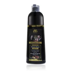 Morvon Argan Oil Natural Black Hair Color Shampoo – 200ml