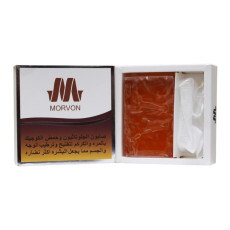 صابون مورفون Morvon الفعّال بالجلوتاثيون وحمض الكوجيك بالمُرّة والكركم لتفتيح البشرة ومحاربة الشوائب – 150 جرام صابون مورفون Morvon الفعّال بالجلوتاثيون وحمض الكوجيك بالمُرّة والكركم لتفتيح البشرة ومحاربة الشوائب – 150 جرام