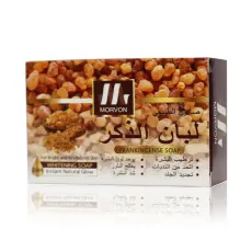 صابون مورفون Morvon الفعّال بخلاصة لبان الذكر الطبيعي لشد البشرة وتجديد الخلايا – 120 جرام صابون مورفون Morvon الفعّال بخلاصة لبان الذكر الطبيعي لشد البشرة وتجديد الخلايا – 120 جرام