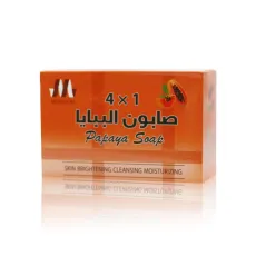 صابون البابايا العشبي المطوّر من مورفون Morvon (1x4) لتفتيح وحماية البشرة – 135 جرام صابون البابايا العشبي المطوّر من مورفون Morvon (1x4) لتفتيح وحماية البشرة – 135 جرام