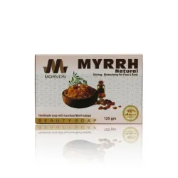 Morvon 100% Natural Myrrh Clarifying &amp; Anti-Blemish Soap – 125g