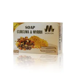 Morvon Natural Myrrh &amp; Turmeric Complex Refining Soap – 125g