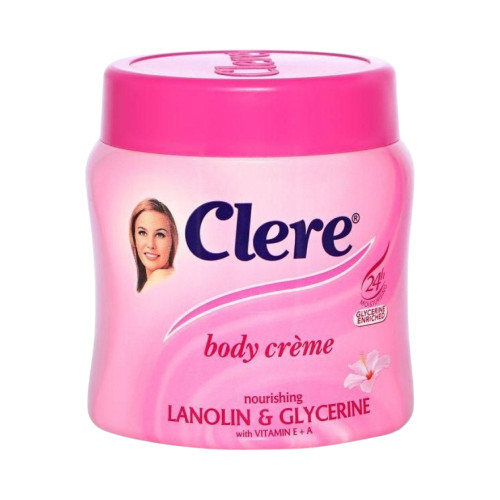 كريم كلير Clear المرطب المكثف للجسم باللانولين والجلسرين وفيتامينات (E و A) - 500 مل