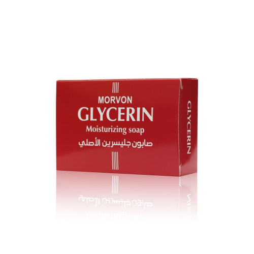 صابون الجليسرين الأصلي المغذي من مورفون Morvon بخلاصة الحليب والعسل – 125 جرام
