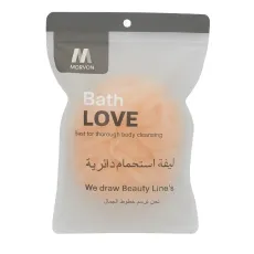 ليفة استحمام باث لوف دائرية احترافية كلاسيكية من مورفون Morvon للعناية بالجسم – حبة واحدة