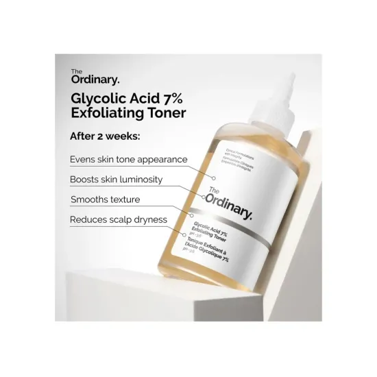تونر مقشر حمض الجليكوليك بنسبة 7% من ذا أورديناري The Ordinary Glycolic Acid 7% Exfoliating Toner – سعة 240 مل