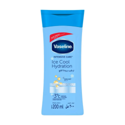 Vaseline Intensive Care Ice Cool Hydration Rapid-Absorbing Body Lotion – 200ml