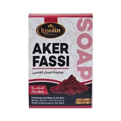 Losolin Aker Fassi Natural Glow &amp; Complexion Uniformity Soap – 100g