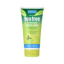Beauty Formulas Australian Tea Tree Exfoliating Facial Wash – 150ml