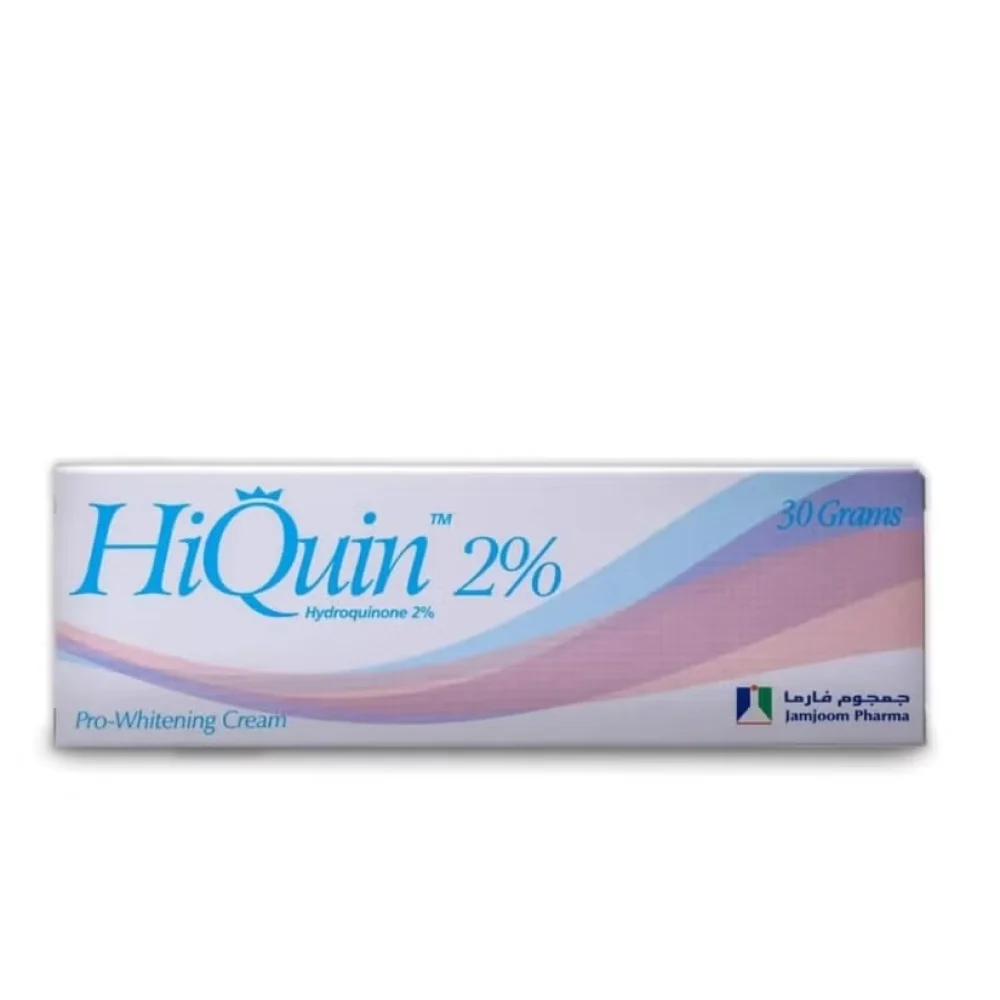 كريم هاي كوين 2٪ HiQuin لتفتيح البشرة وعلاج التصبغات – 30 جرام