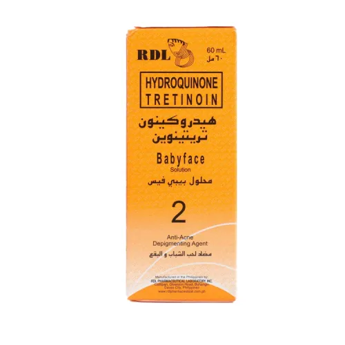محلول مقشر بيبي فيس RDL رقم 2 المضاد لحب الشباب والبقع – 60 مل