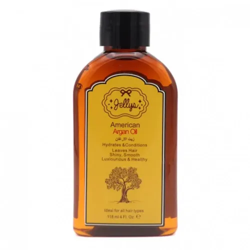 جيليز زيت الأرغان الأمريكي Jellys American Argan Oil المعالج للشعر – 118 مل