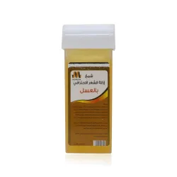 MORVON Professional Honey Wax Roll-On Cartridge Lightweight Luminous Cream Wax with Lavender Oil for Quick and Mess-Free Hair Removal – 100g 